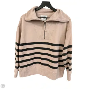 StretchableMaterial City Beat Sweatshirt Collar By Maurices In Tan, Size: S