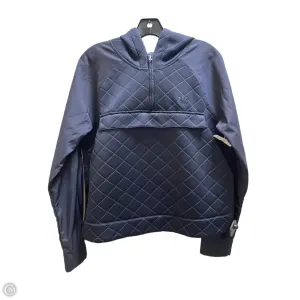 Athletic Sweatshirt Collar By Adidas In Navy, Size: M lightweight pants