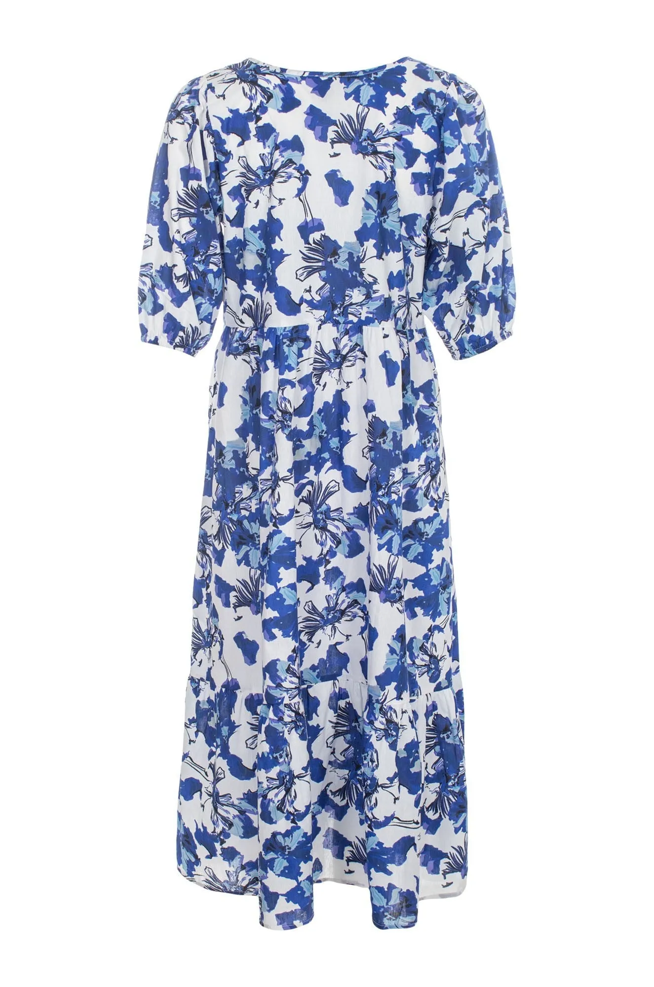 Midi Sundress | Blue Blooms | 6521C1 Classic Jeans