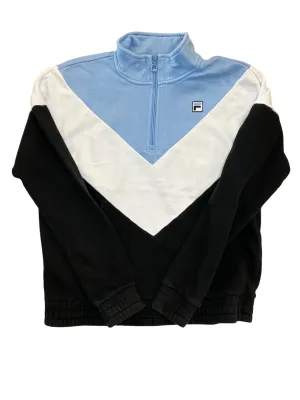 Athletic Sweatshirt Collar By Fila In Blue, Size:L Brave Mode