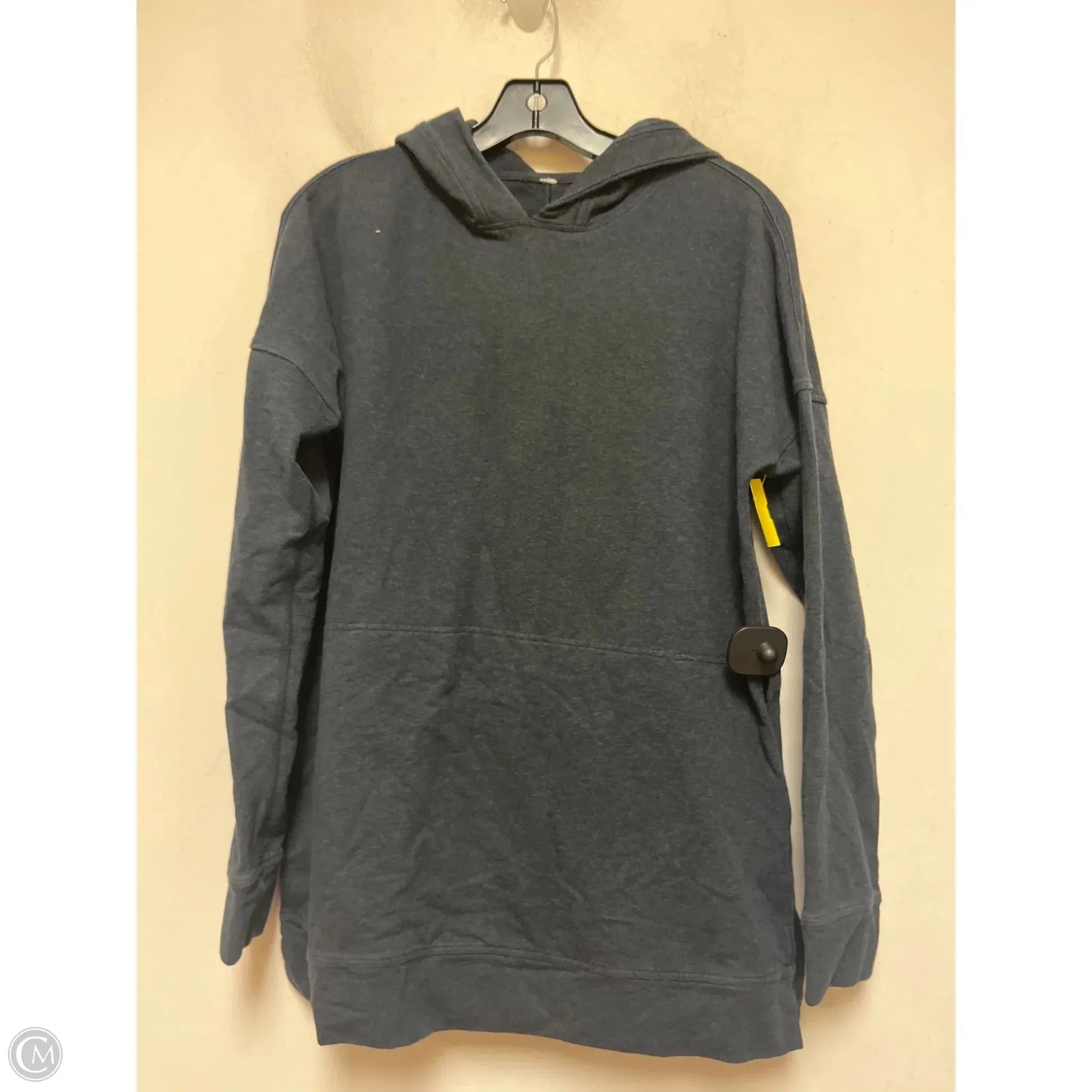 Comfortable Outfit Trendy Trousers Athletic Sweatshirt Hoodie By Lululemon In Navy, Size: 8
