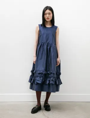 Sporty Gear Silk Dupion Genevieve Dress Wilhelm Blue