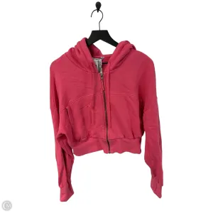 Sweatshirt Hoodie By Joy Lab In Pink, Size: M Smooth Yarn Lake Mood