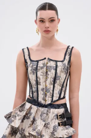 Soft Fresh WON'T STOP MOVING BROCADE CORSET