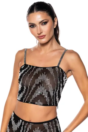 AntiPilling Surface Stable GOOD TIMES EMBELLISHED TANK TOP