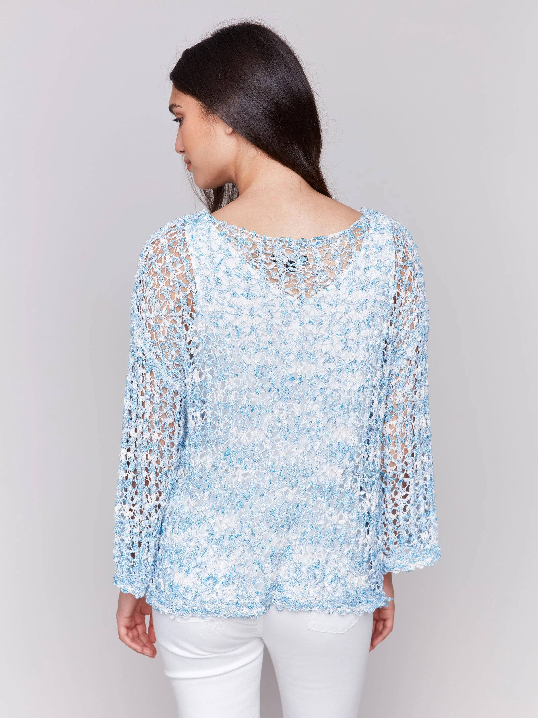Tape Yarn Sweater - Bluebell Winter Essential