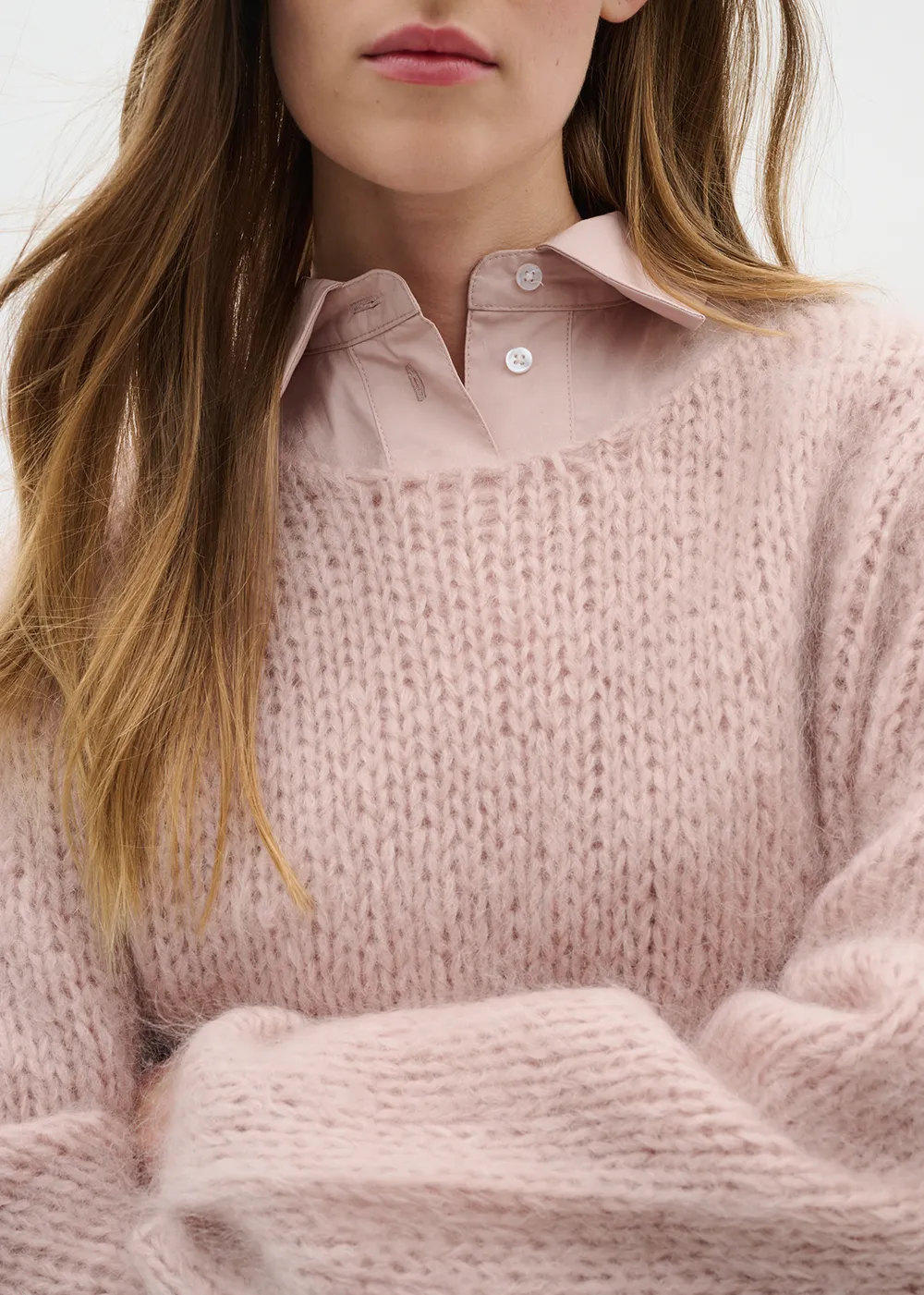 Flex Knit Ribbing Trendy Appeal Jetra Sweater