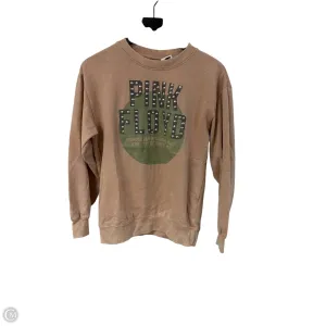 Sweatshirt Collar By Clothes Mentor In Pink, Size: S Metal Core