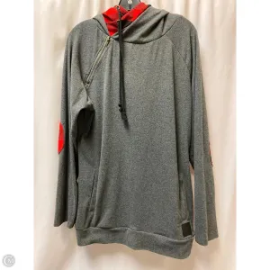 Sweatshirt Hoodie By Clothes Mentor In Grey, Size: 1x spring fresh Story Glow