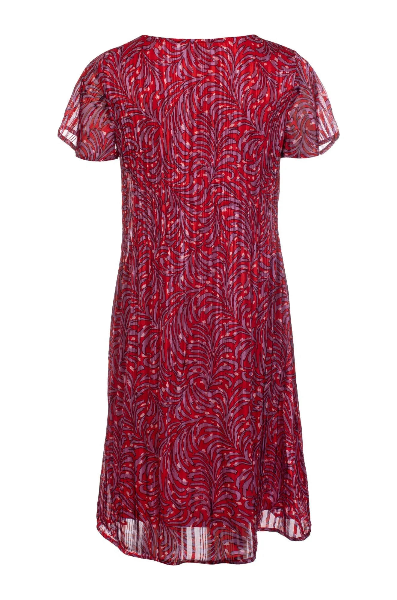 Summer Air Dress | Red Lilac Feather | 8573C1