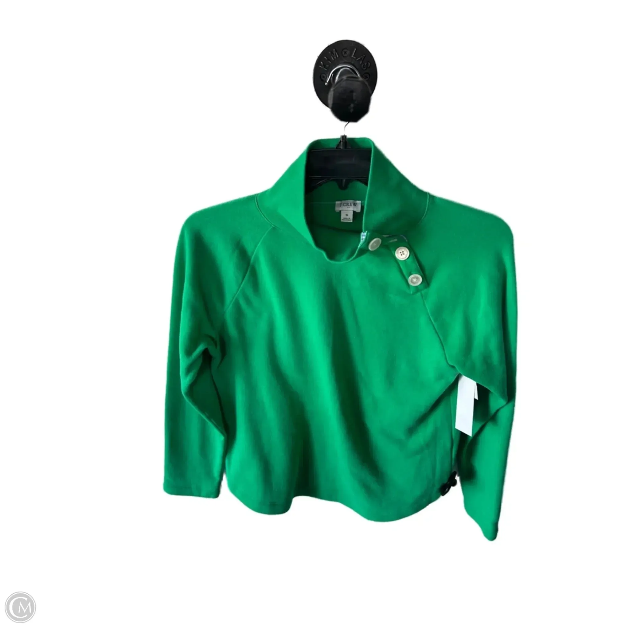 Fashionable Skirt Sweatshirt Collar By J. Crew In Green, Size: S