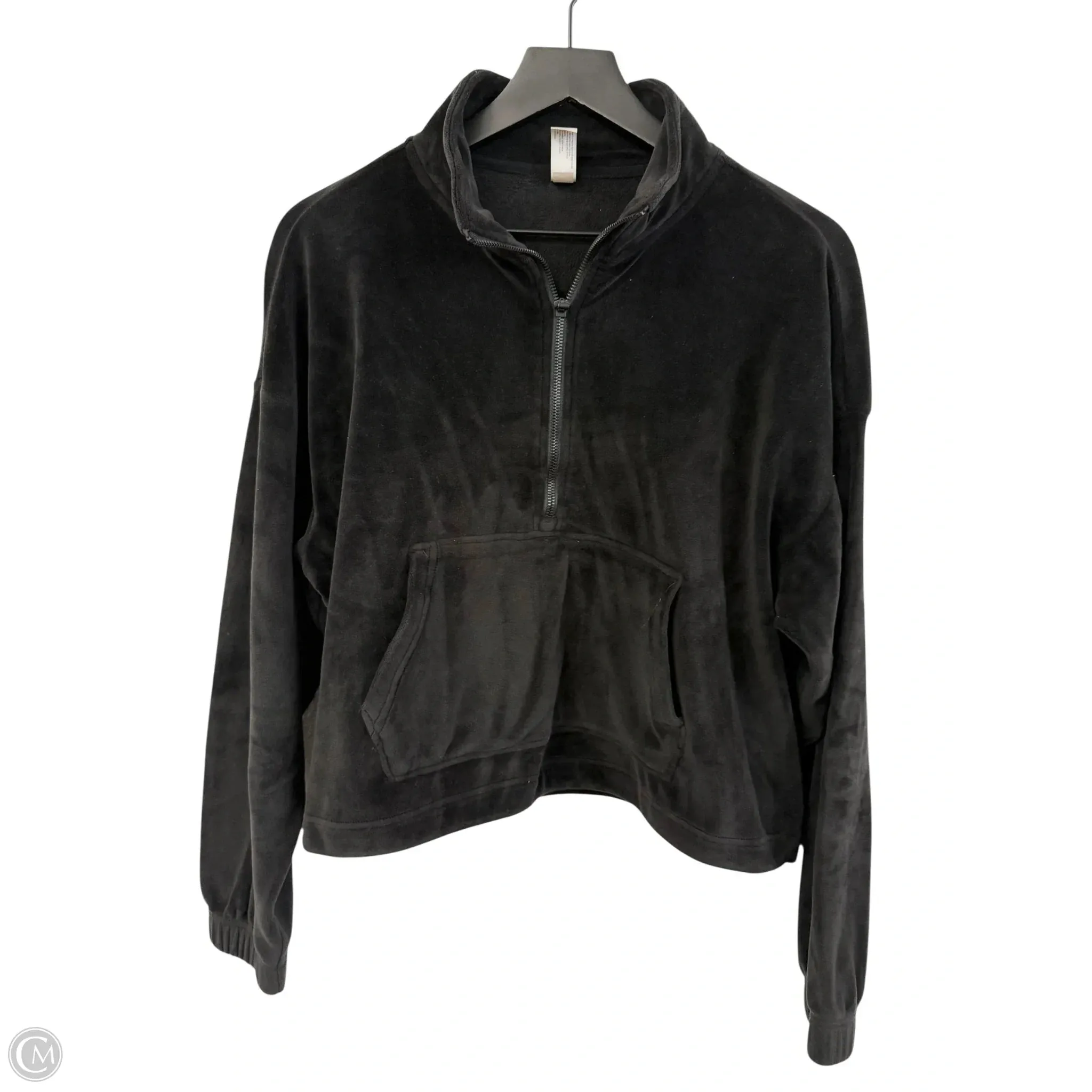 Sweatshirt Crewneck By 90 Degrees By Reflex In Black, Size: M ButterySoftTexture Winter Ready