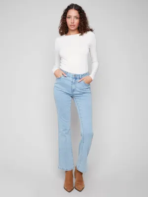 Celine Flare Leg Jeans - Light Blue Everyday Wear