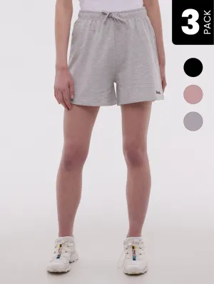 Ferla Jogger Shorts 3-Pack MultiPanelCut Comfortable clothing