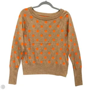 Sweatshirt Crewneck By Gap In Orange & Tan, Size: M FoldableDesign Comfortable Hoodie