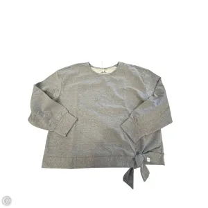 EcoFriendlyDye Smart Look Sweatshirt Crewneck By Not Your Daughters Jeans In Grey, Size: Xl