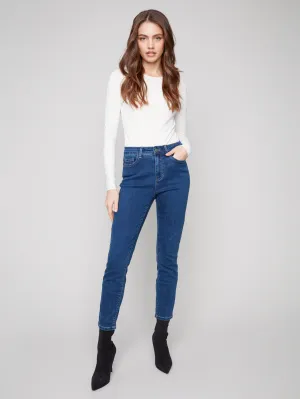 Everyday Layer Claudia Slim Leg Jeans - Indigo