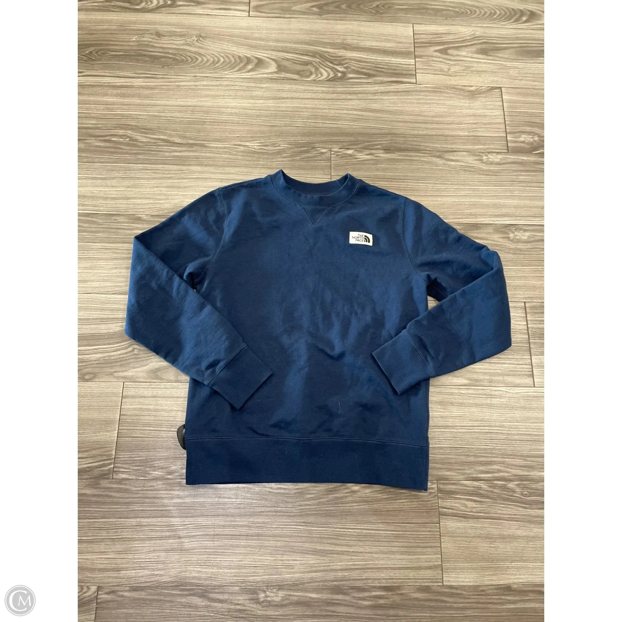 AntiStatic Material Sweatshirt Crewneck By The North Face In Navy, Size: M
