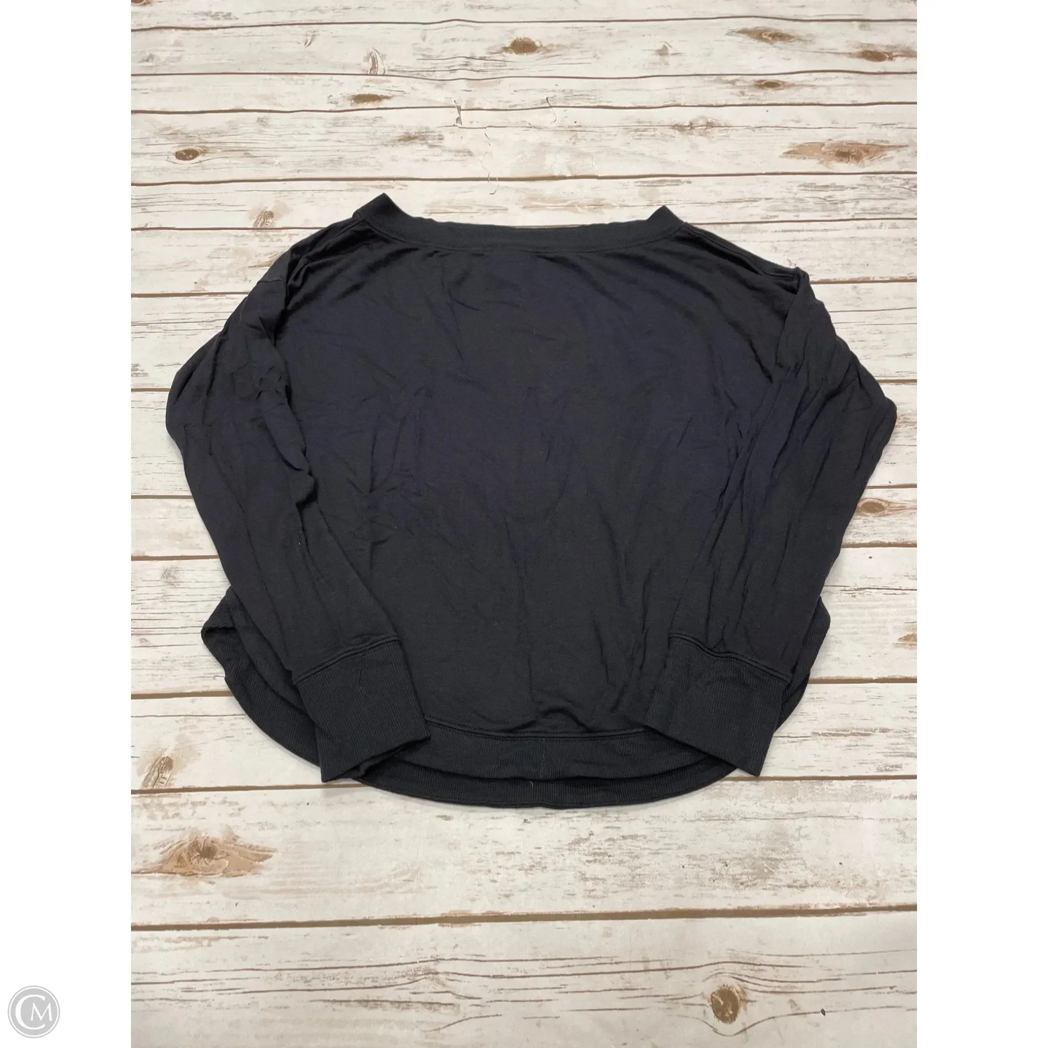 Permanent Crease Sweatshirt Crewneck By All In Motion In Black, Size: S