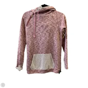 Sweatshirt Hoodie By Clothes Mentor In Maroon, Size: Xs Flexible Waistband Casual Wear
