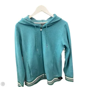 Sweatshirt Hoodie By Eddie Bauer In Green, Size: L Relaxed T-shirt