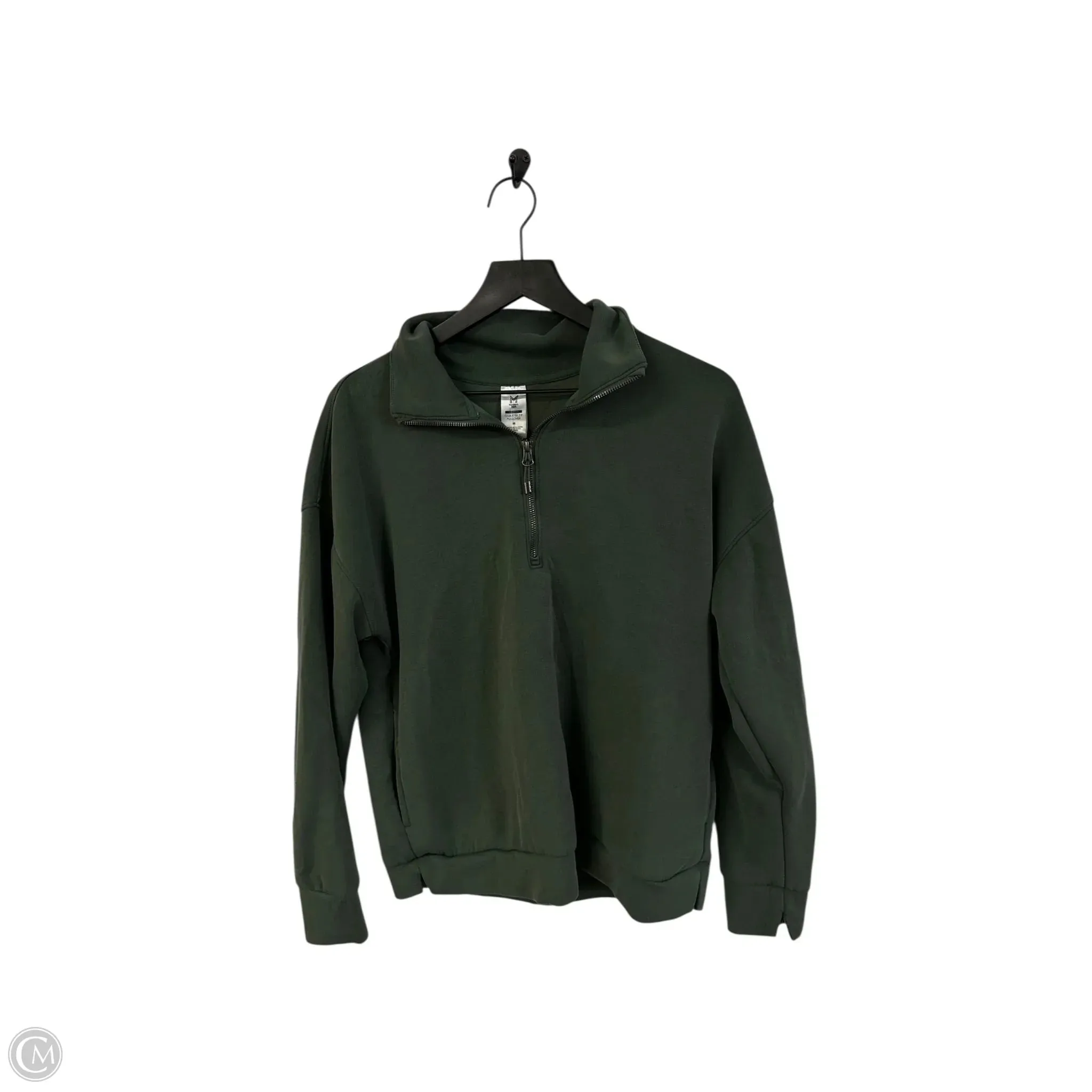 Sweatshirt Collar By Members Mark In Green, Size: M Smart Skirt Legend Fit