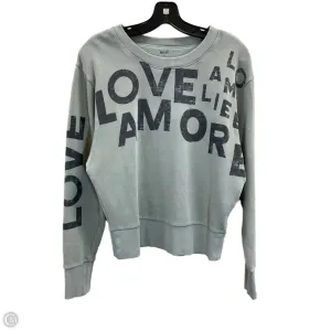 Sweatshirt Crewneck By Maeve In Green, Size: S SmoothFinish EcoFriendly Dye