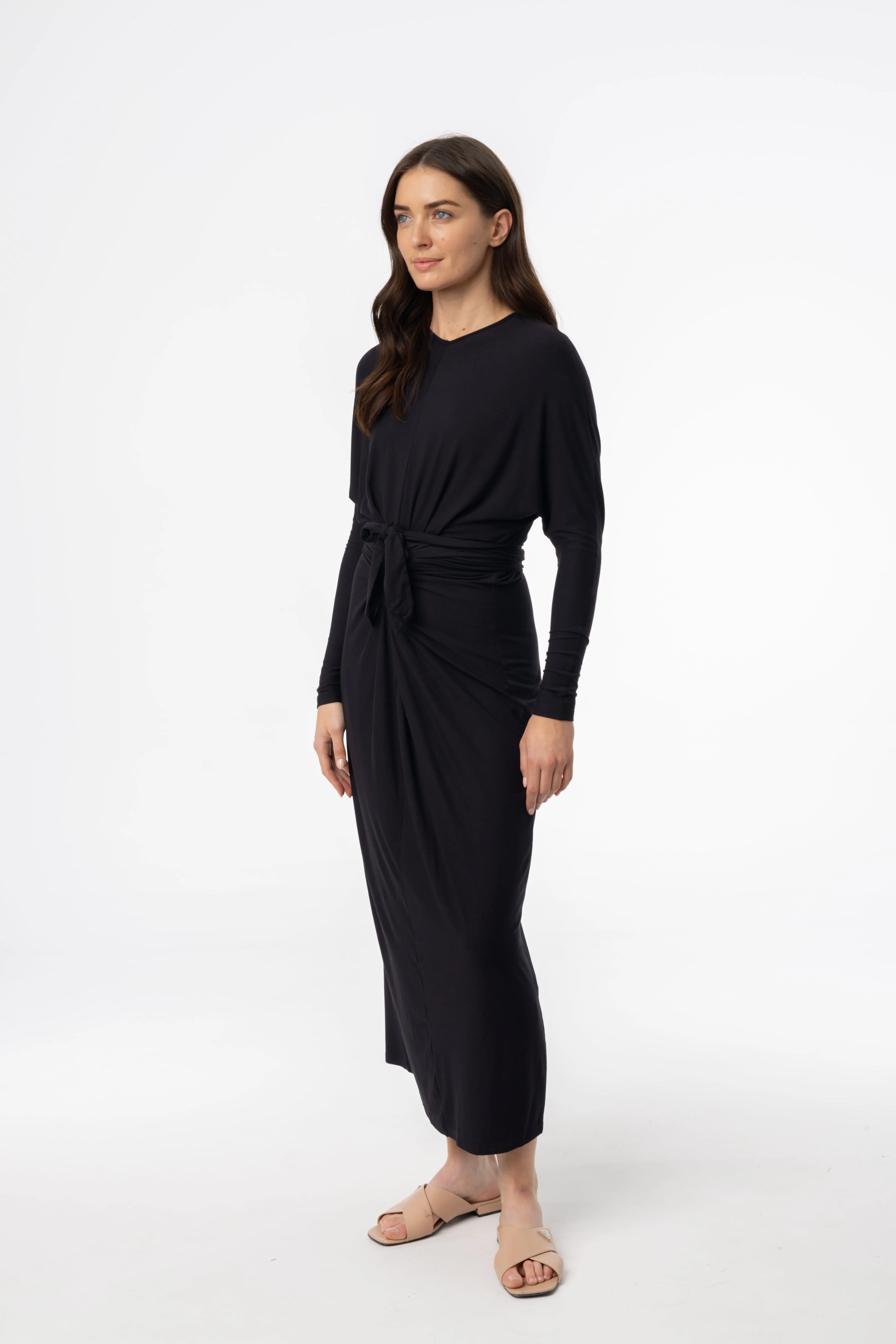 Digital Core Easy Breath Black Tie Wrap Maxi