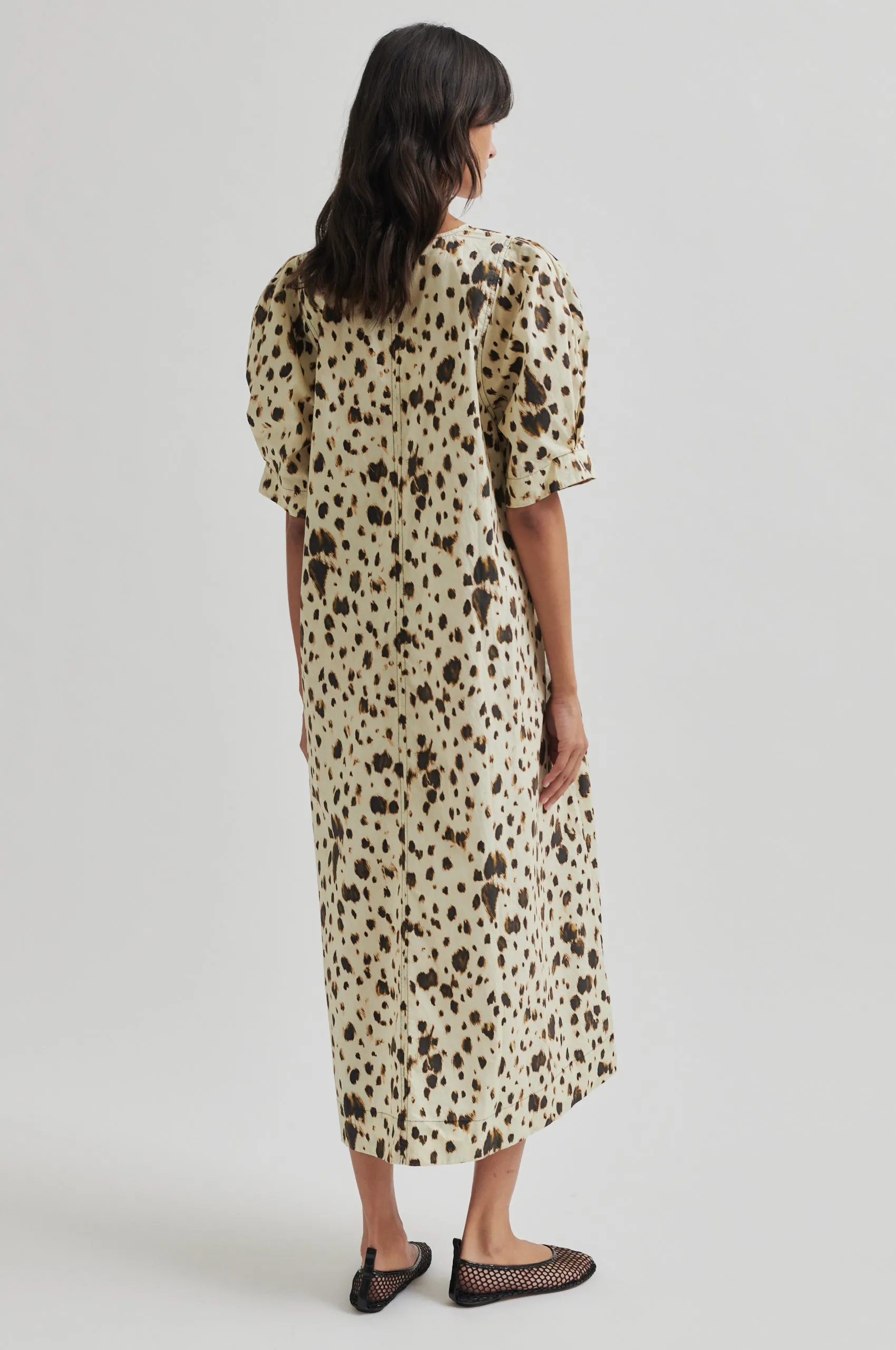 Placket Closure Leoni Maxi Dress