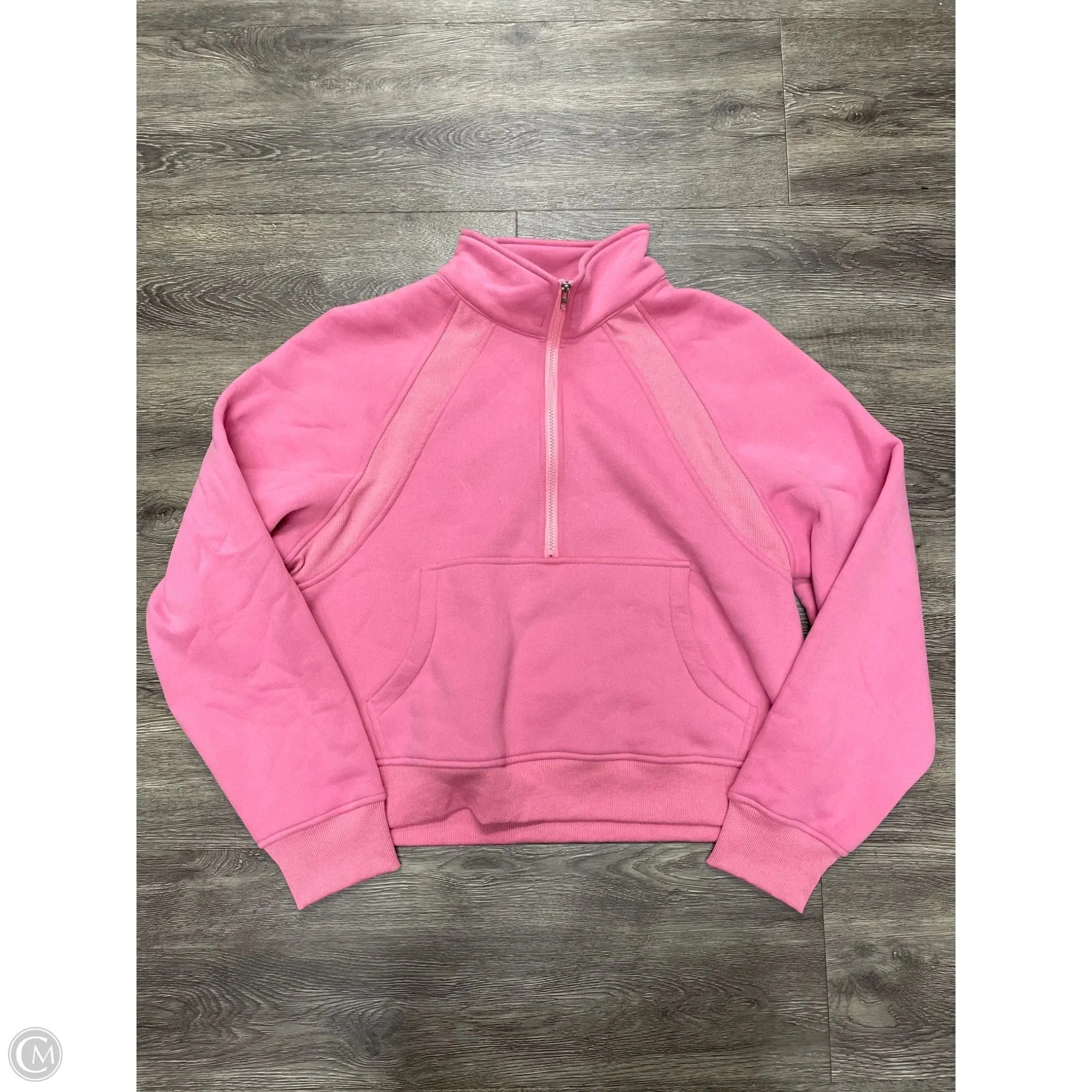 Handmade Glow Sweatshirt Collar By Cme In Pink, Size: Xl