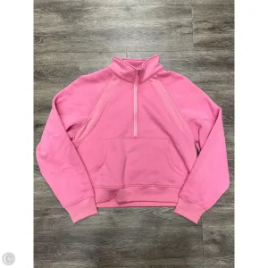 Handmade Glow Sweatshirt Collar By Cme In Pink, Size: Xl