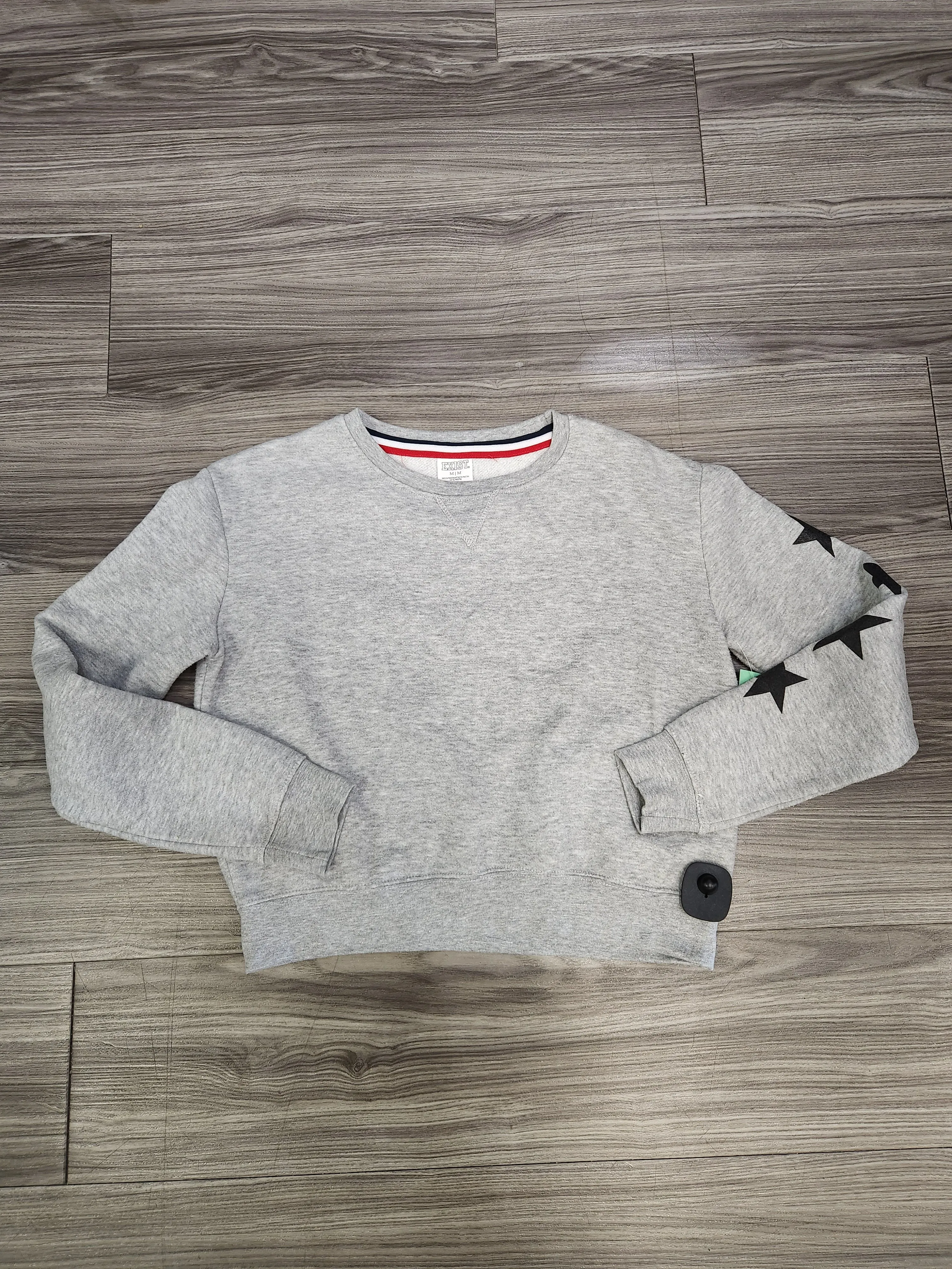Grey Sweatshirt Crewneck Clothes Mentor, Size M Focus Fit Comfortable Shoes