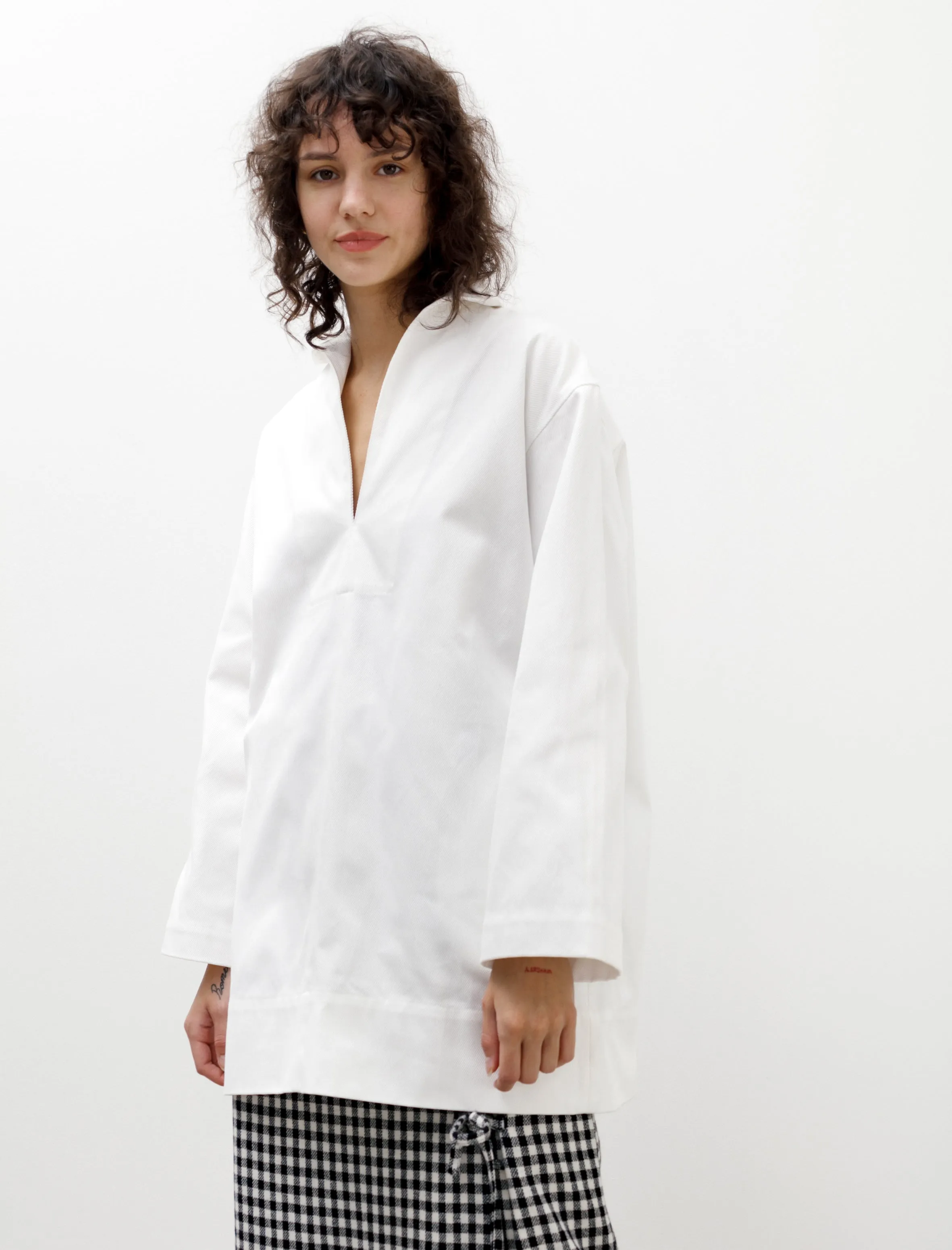 Comfortable Shorts Marine Medium Dress White