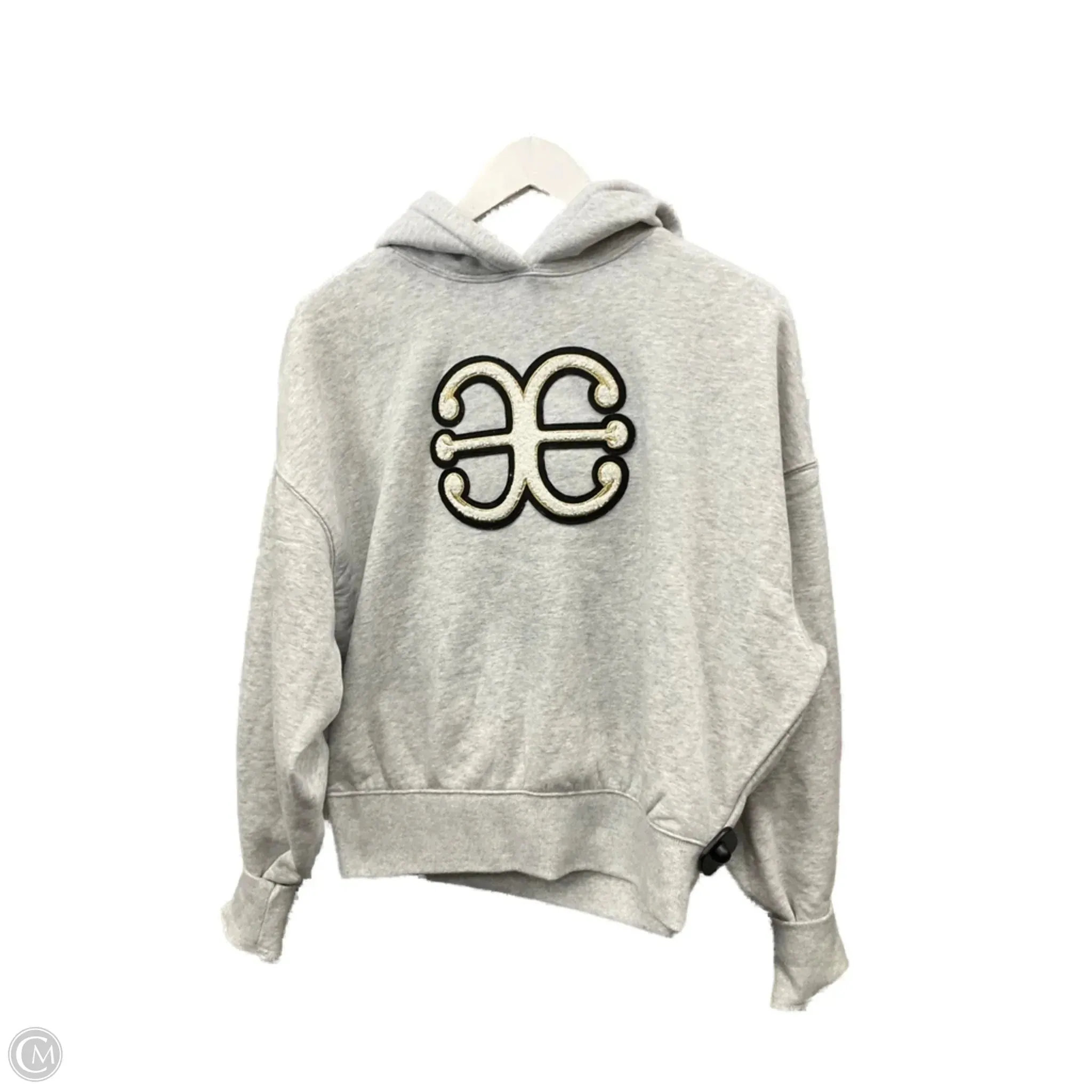 Sweatshirt Hoodie By Express In Grey, Size: Xs Cool Glow