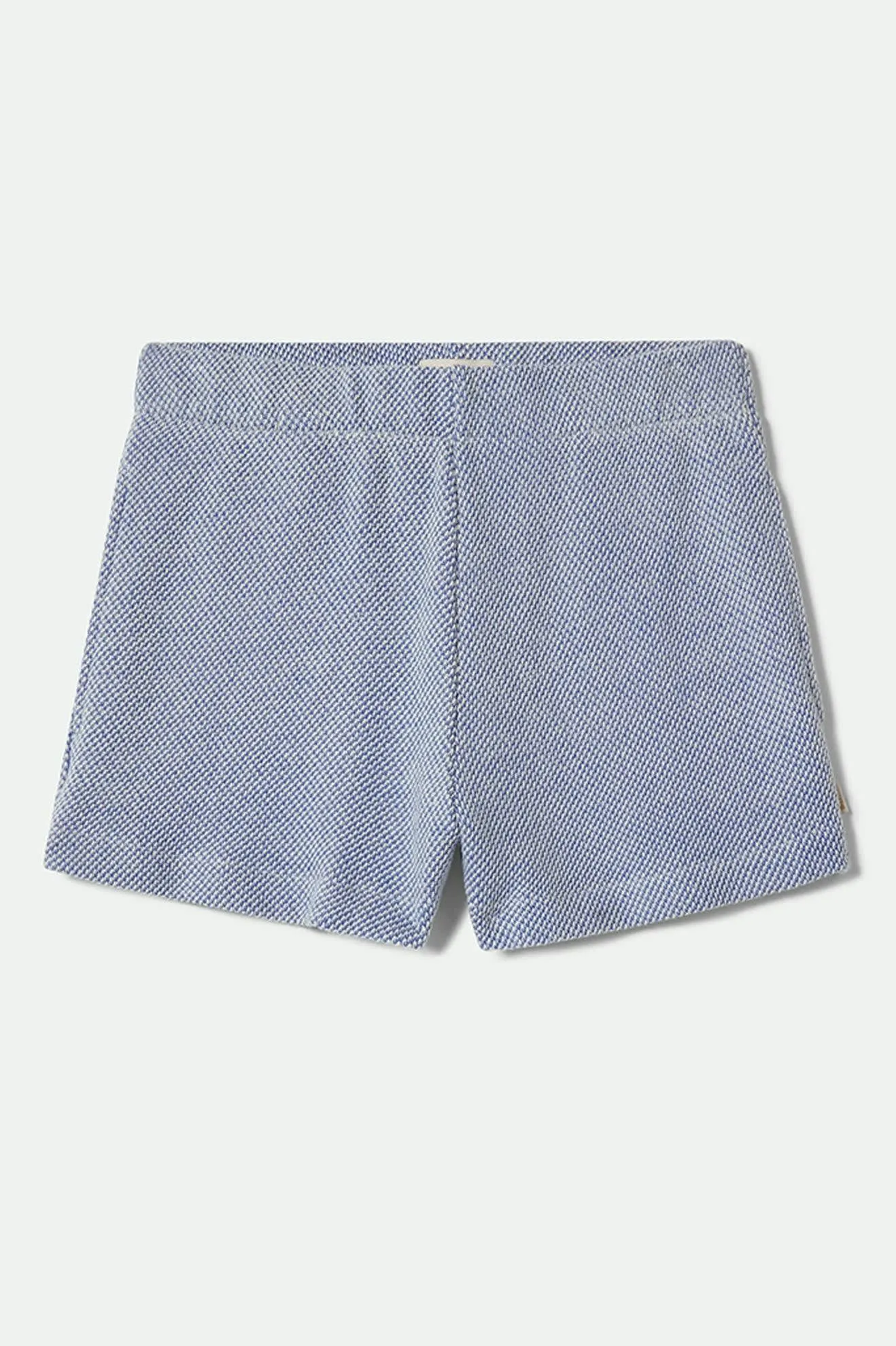 The Weekend Cross Loop French Terry Lounge Short - Off White/Electric Indigo Style Choice