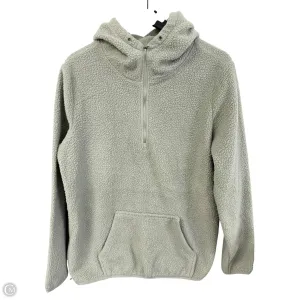 Trendy Look NonSlipTrims Sweatshirt Hoodie By Eddie Bauer In Green, Size: L