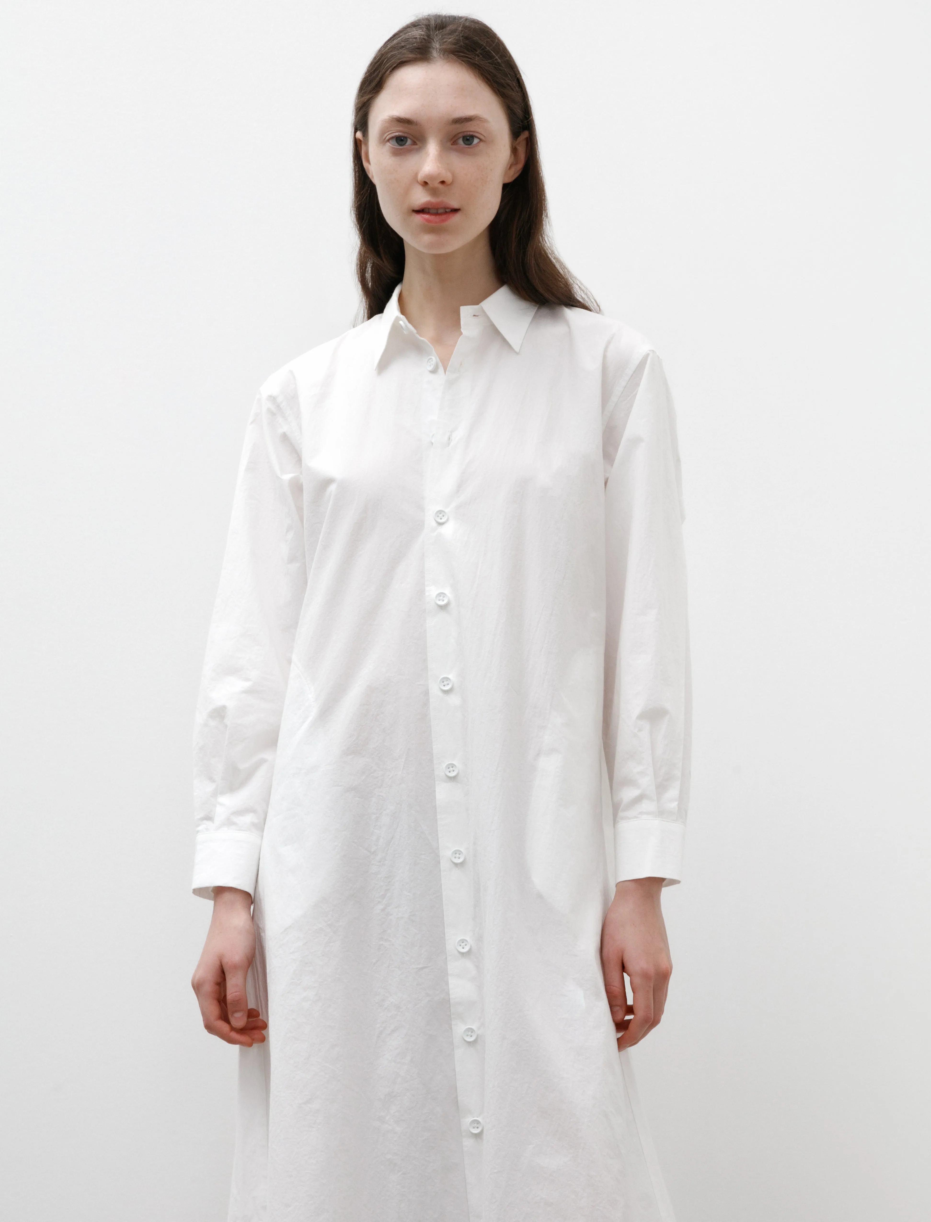 Still Soul Muse Edge W-R16A1 Shirt Dress White Summer