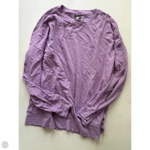 CompactFold Sweatshirt Crewneck By Sweaty Betty In Purple, Size: Xl