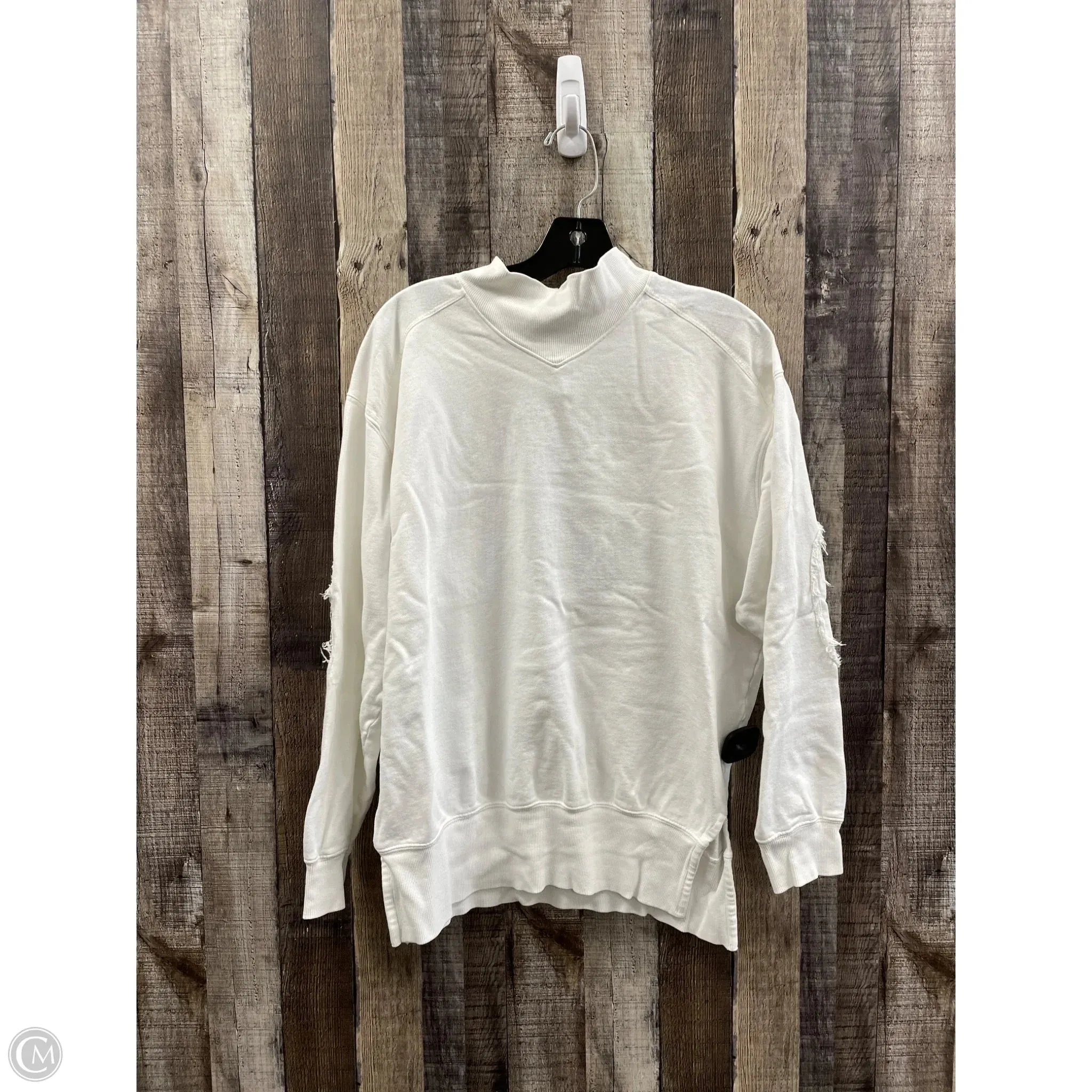 Business Outfit Sweatshirt Collar By Cme In White, Size: S