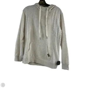 Sweatshirt Hoodie By Maurices In Cream, Size: S Cool Edge Simple Layering