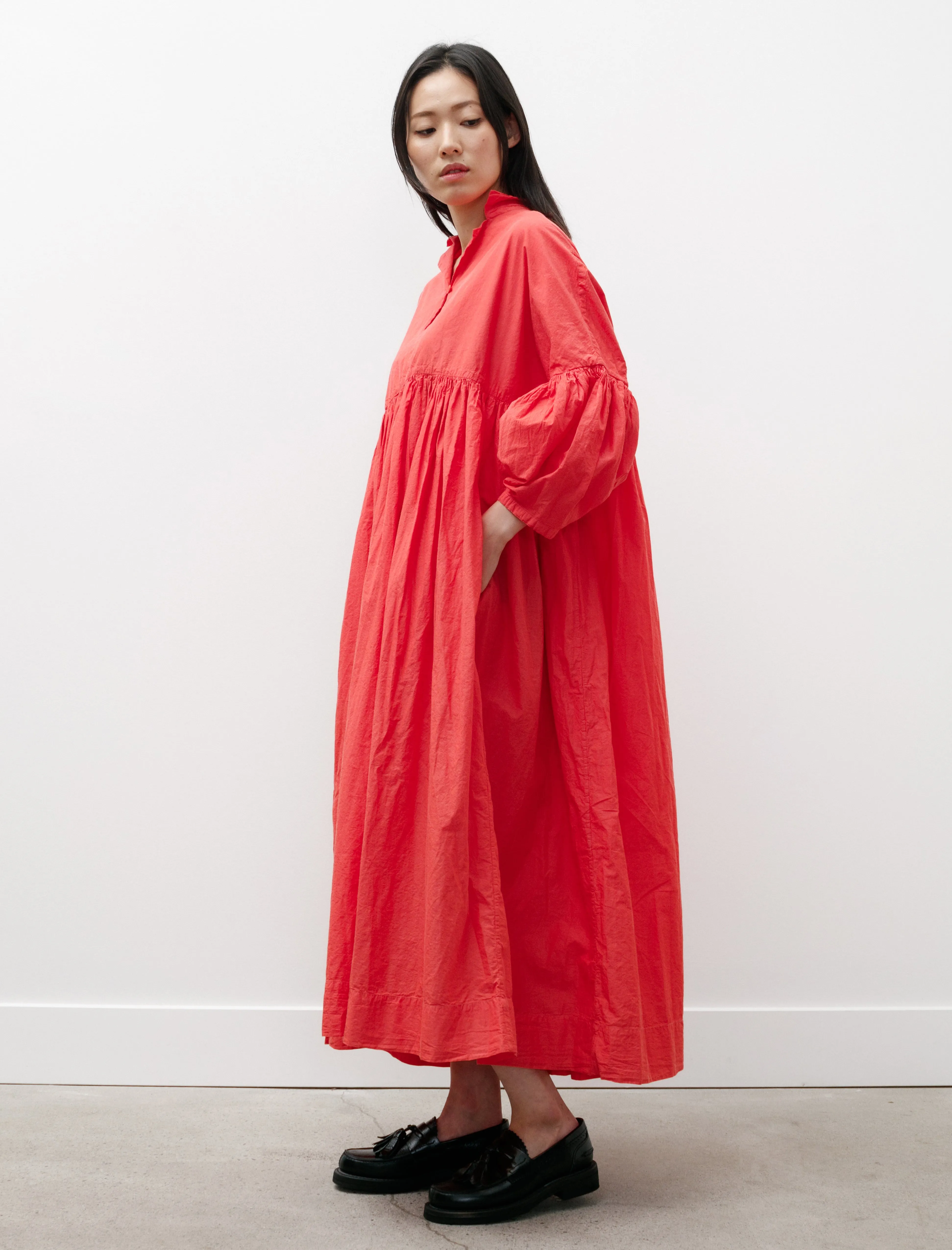 Camelia Dress Coral High End Functional Wear