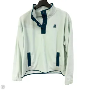 Sweatshirt Collar By Reebok In Green, Size: M Trans Glow