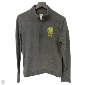 Sweatshirt Collar By Pink In Grey, Size: M Soft Hoodie Cotton Glow